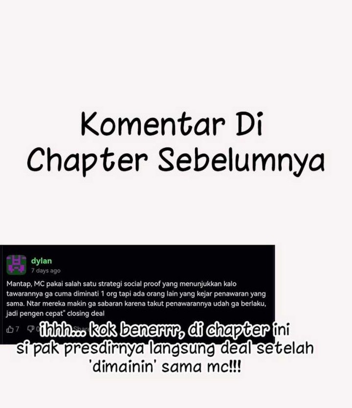 I Became a Sales Prodigy Chapter 72 Gambar 65