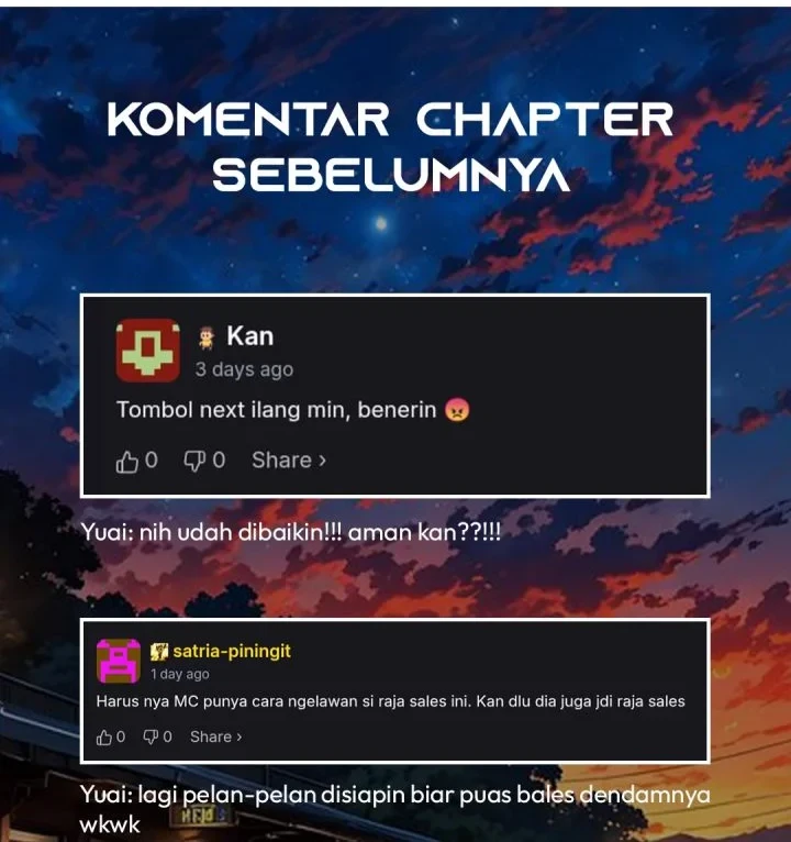 I Became a Sales Prodigy Chapter 98 Gambar 65