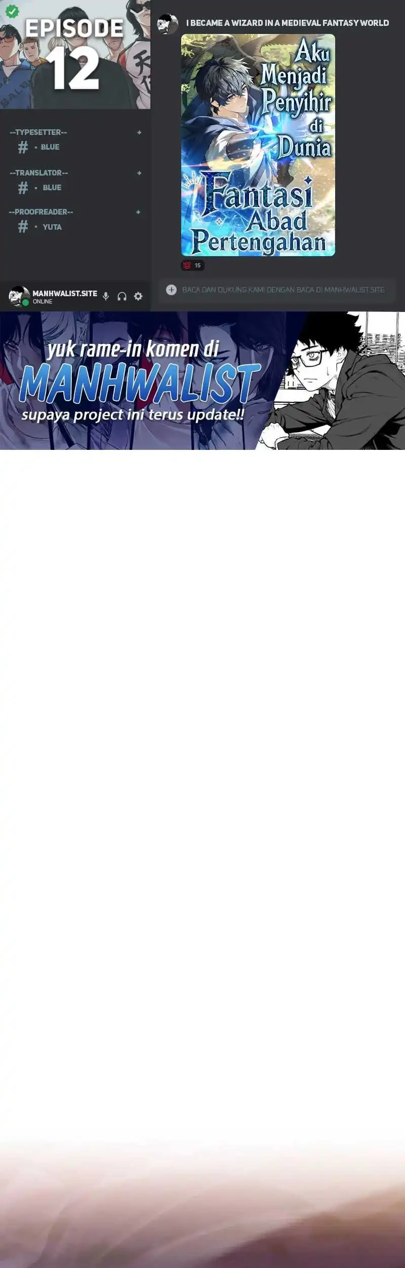 Komik I Became a Wizard in a Medieval Fantasy World Chapter 12 gambar 1