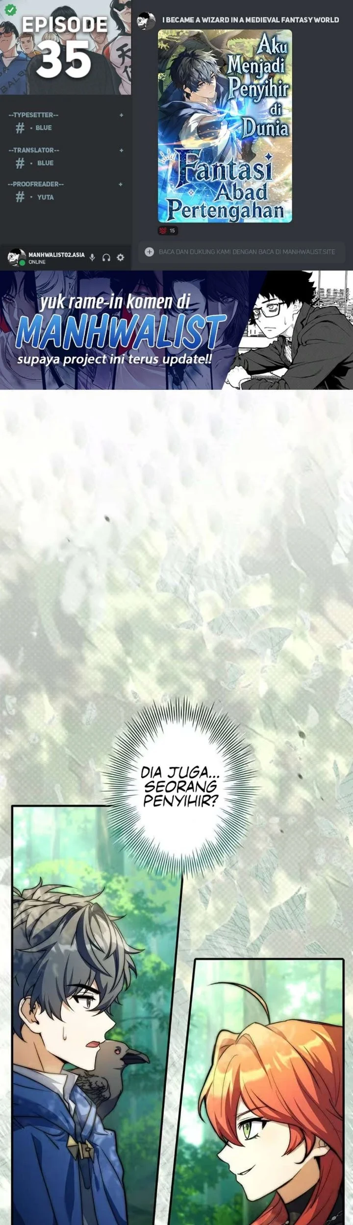 I Became a Wizard in a Medieval Fantasy World Chapter 35 halaman 2