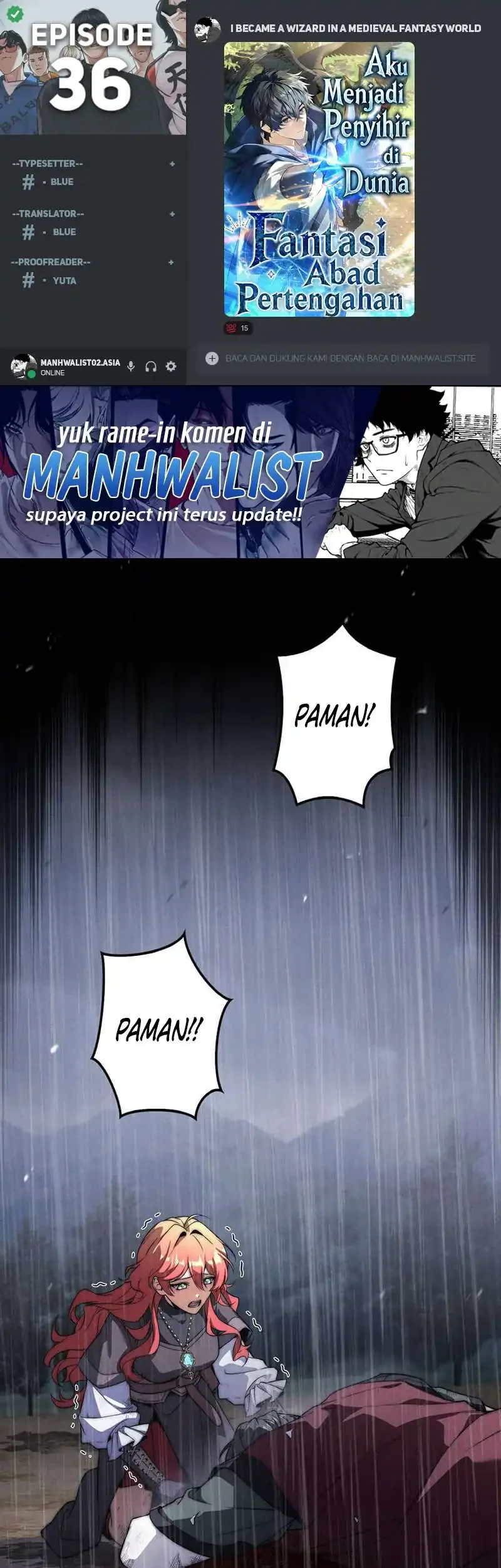 Komik I Became a Wizard in a Medieval Fantasy World Chapter 36 gambar 1