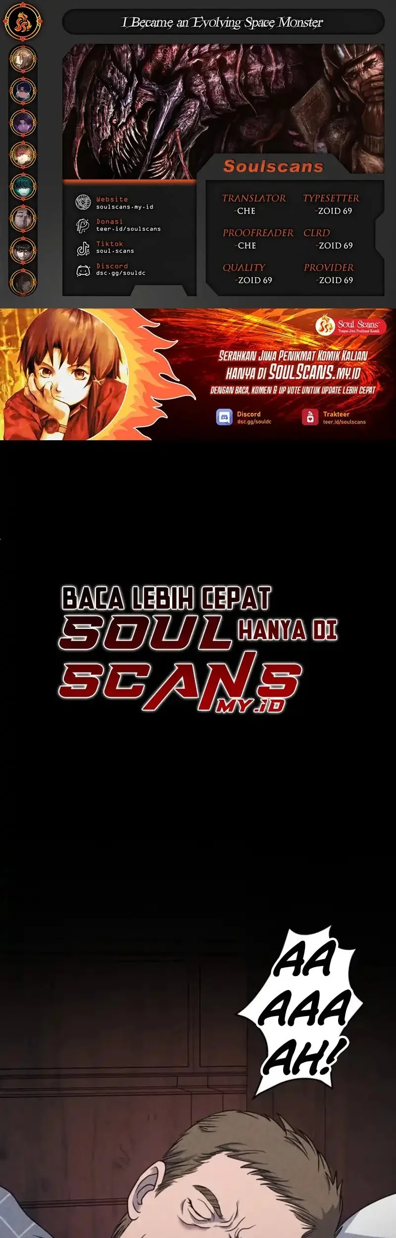 Komik I Became an Evolving Space Monster Chapter 32 gambar nomor 1