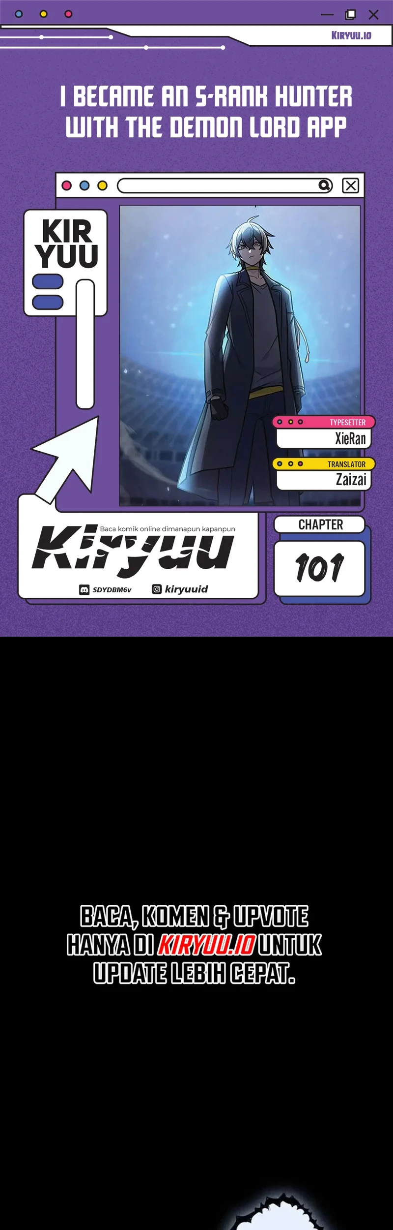 Komik I Became an S-Rank Hunter With the Demon Lord App Chapter 101 gambar 1