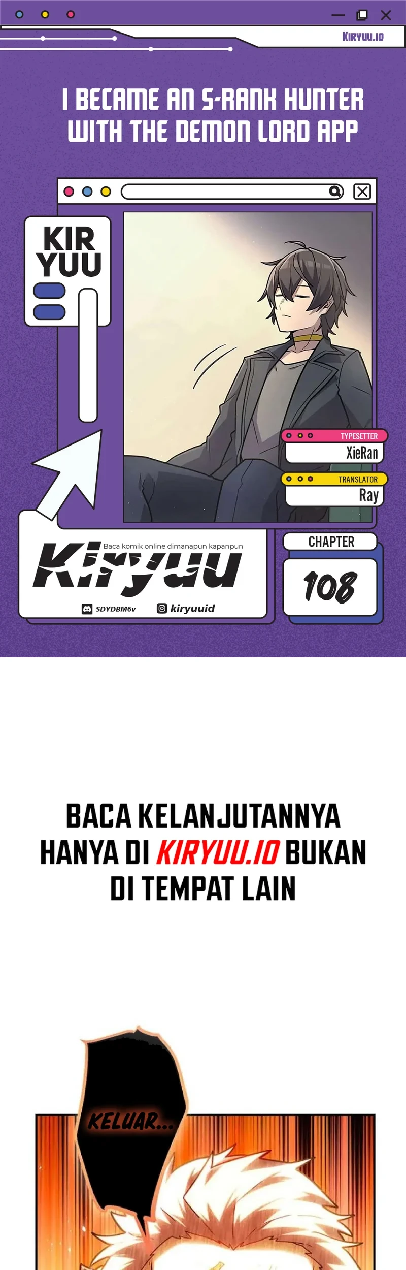 Komik I Became an S-Rank Hunter With the Demon Lord App Chapter 108 gambar 1
