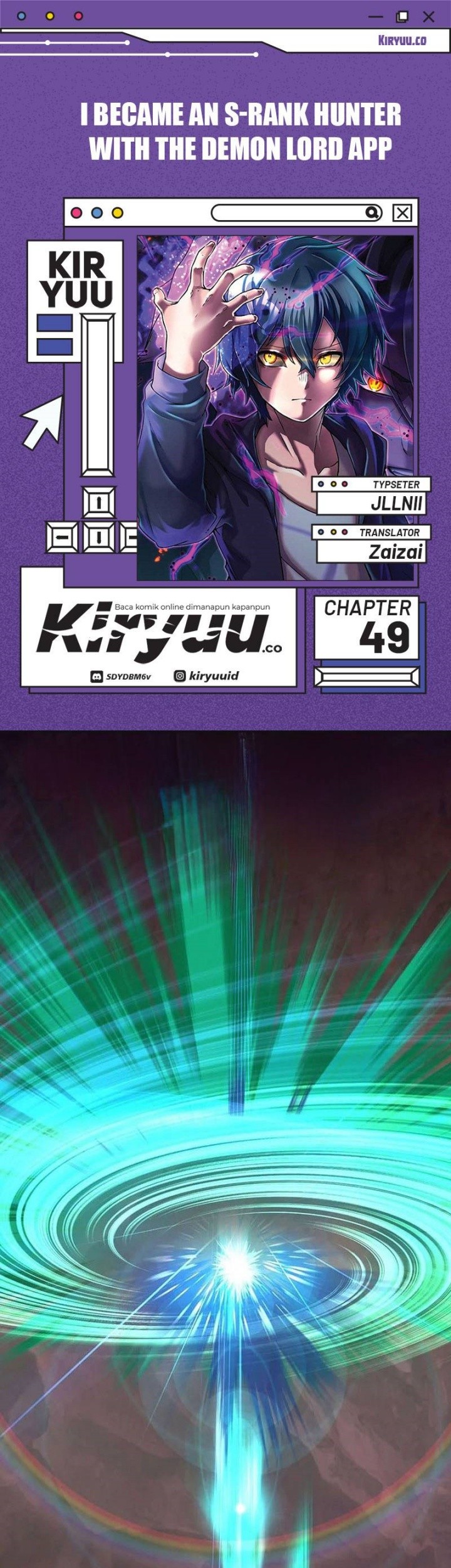 Baca Komik I Became an S-Rank Hunter With the Demon Lord App Chapter 49 Gambar 1