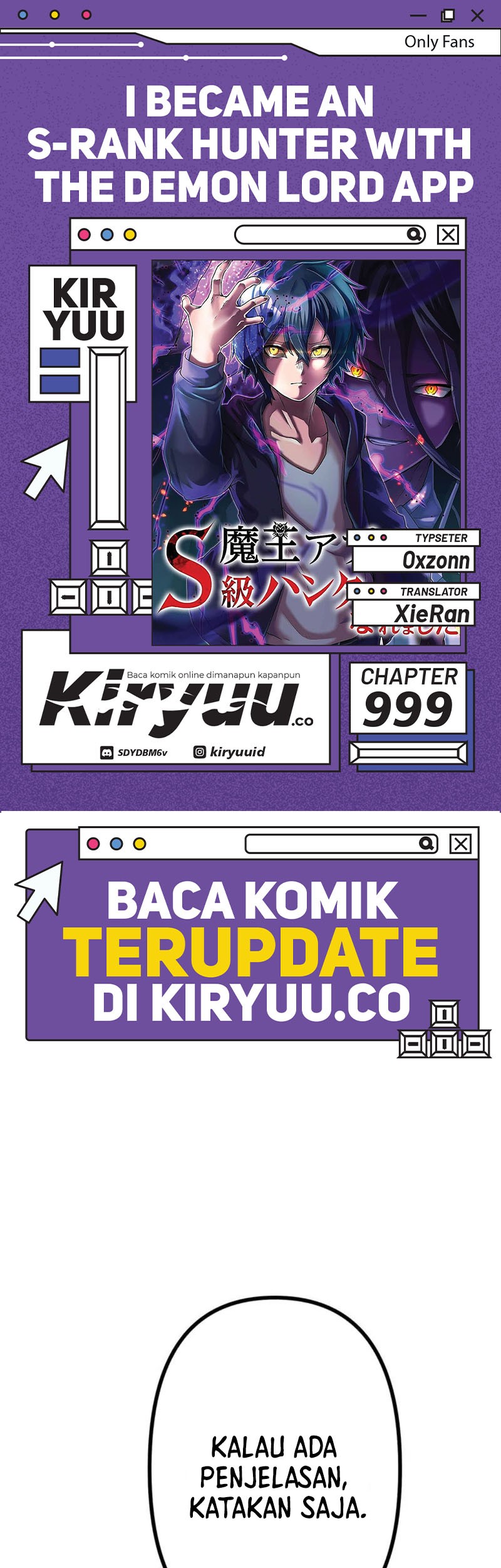 Komik I Became an S-Rank Hunter With the Demon Lord App Chapter 59 gambar nomor 1