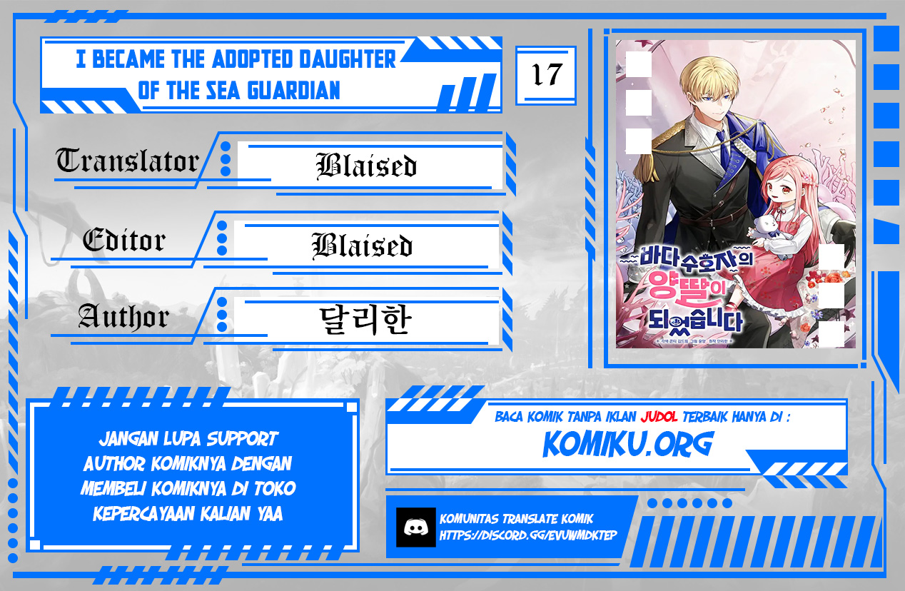 Baca Komik I Became the Adopted Daughter of the Sea Guardian Chapter 17 Gambar 1