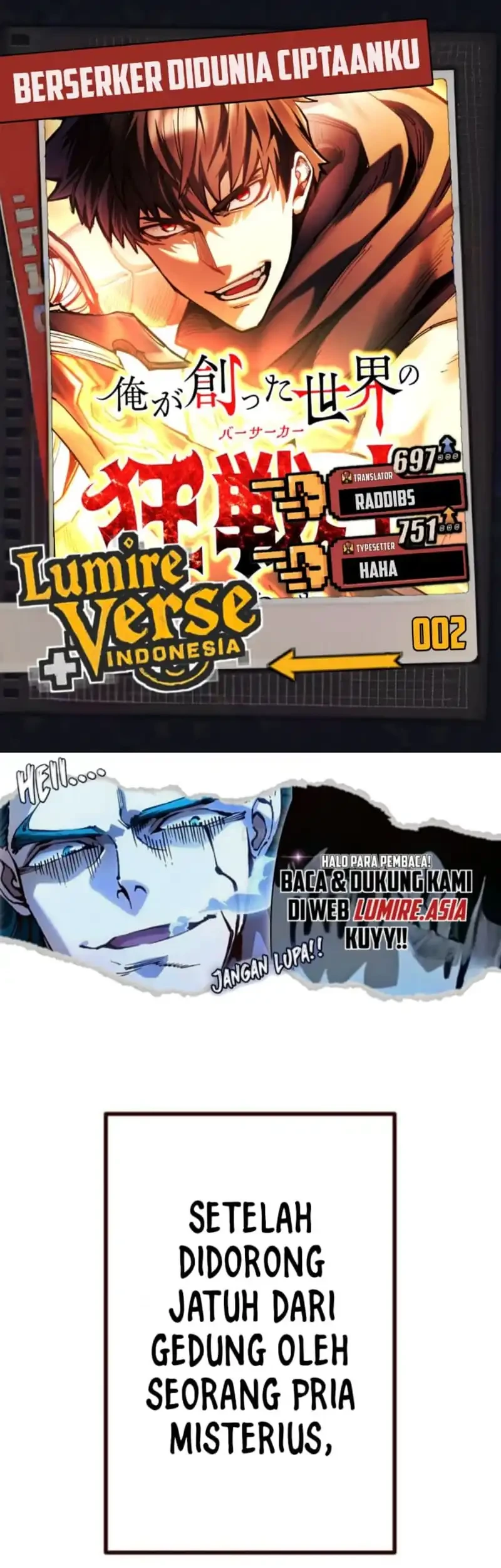 Komik I Became the Berserker of the World I Created Chapter 2 gambar nomor 1