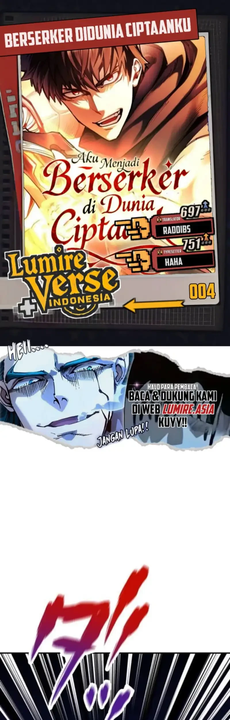 Komik I Became the Berserker of the World I Created Chapter 4 gambar nomor 1