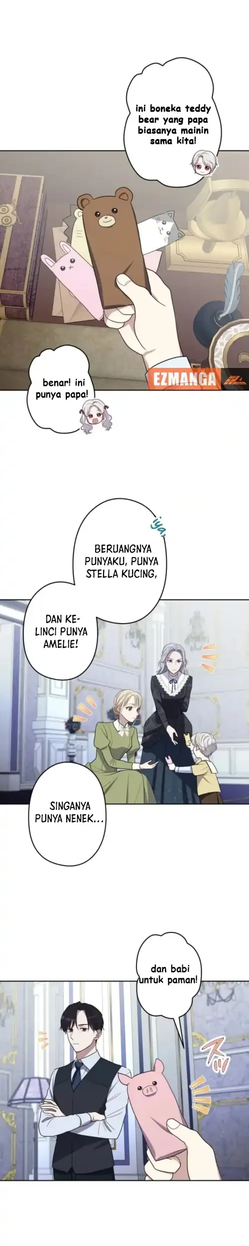 I Became the Contract Mother of the Grim Reaper Duke’s Family and They Became Obsessed With Me Chapter 38 Gambar 5