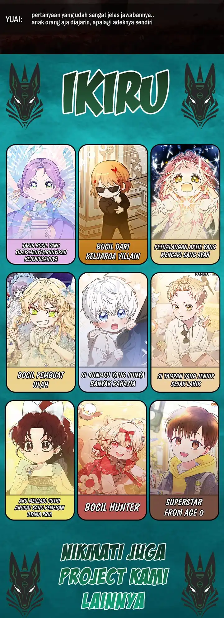 I Became the Male Lead's Adopted Daughter Chapter 155 Gambar 61