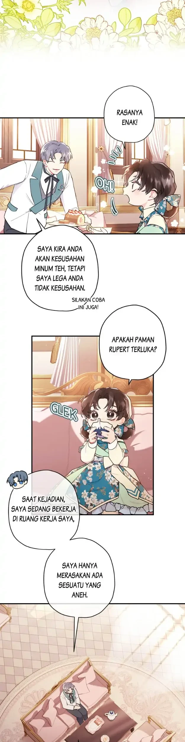 I Became the Male Lead's Adopted Daughter Chapter 27 Gambar 33