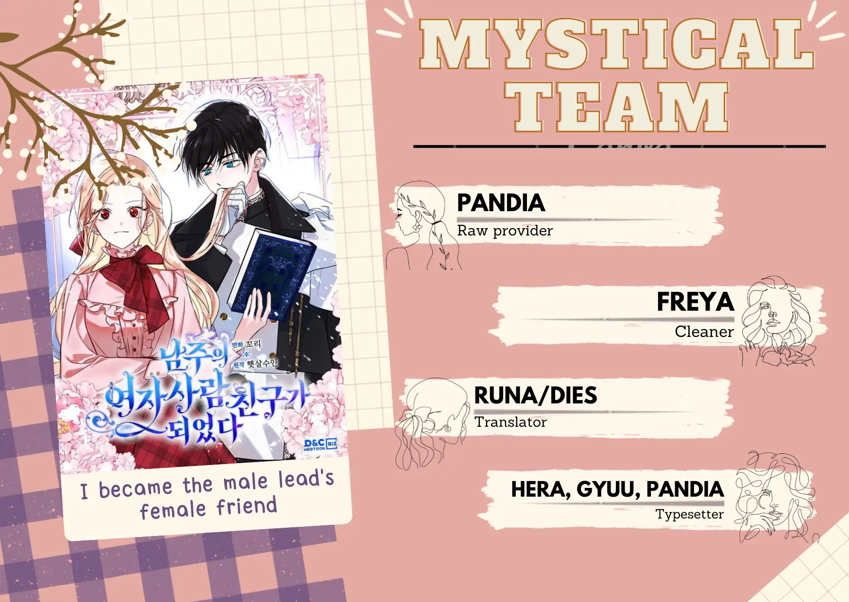 Baca Komik I Became The Male Lead’s Female Friend Chapter 14 Gambar 1