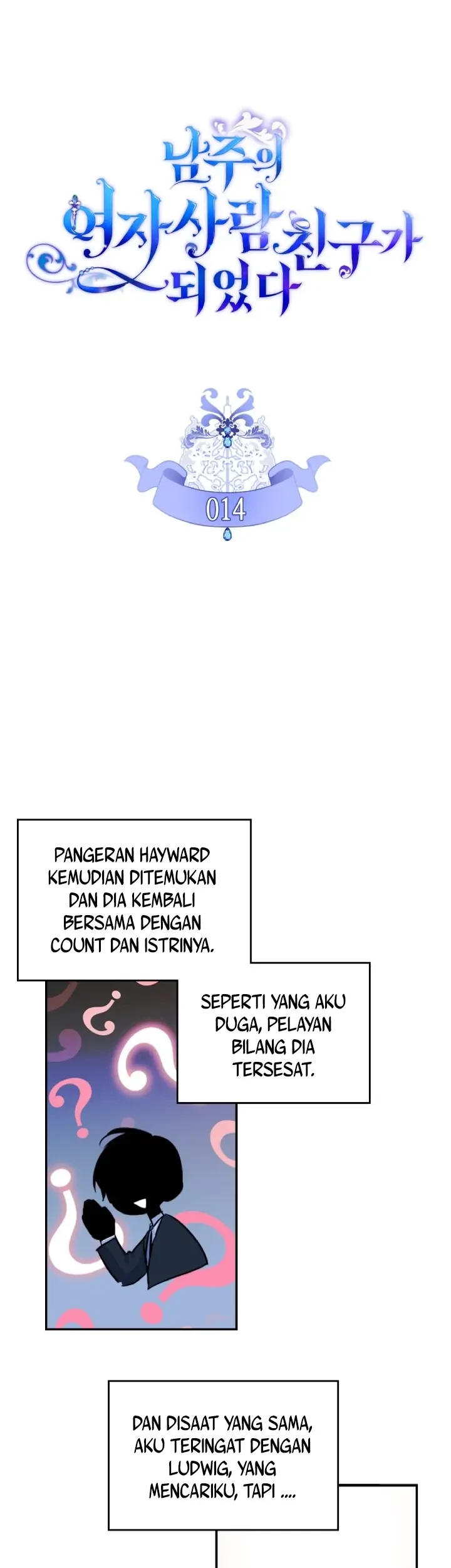 Baca Manhwa I Became The Male Lead’s Female Friend Chapter 14 Gambar 2