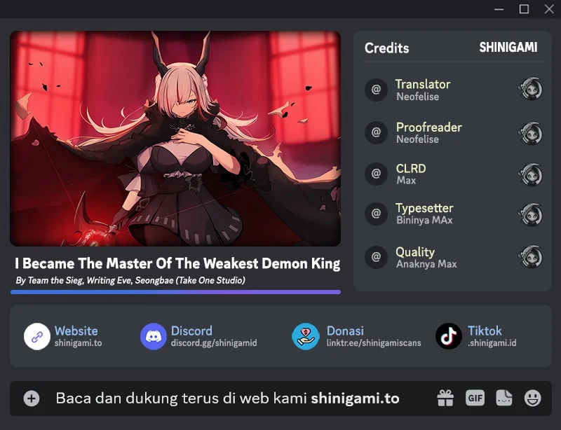 Komik I Became The Master Of The Weakest Demon King Chapter 27 gambar 1