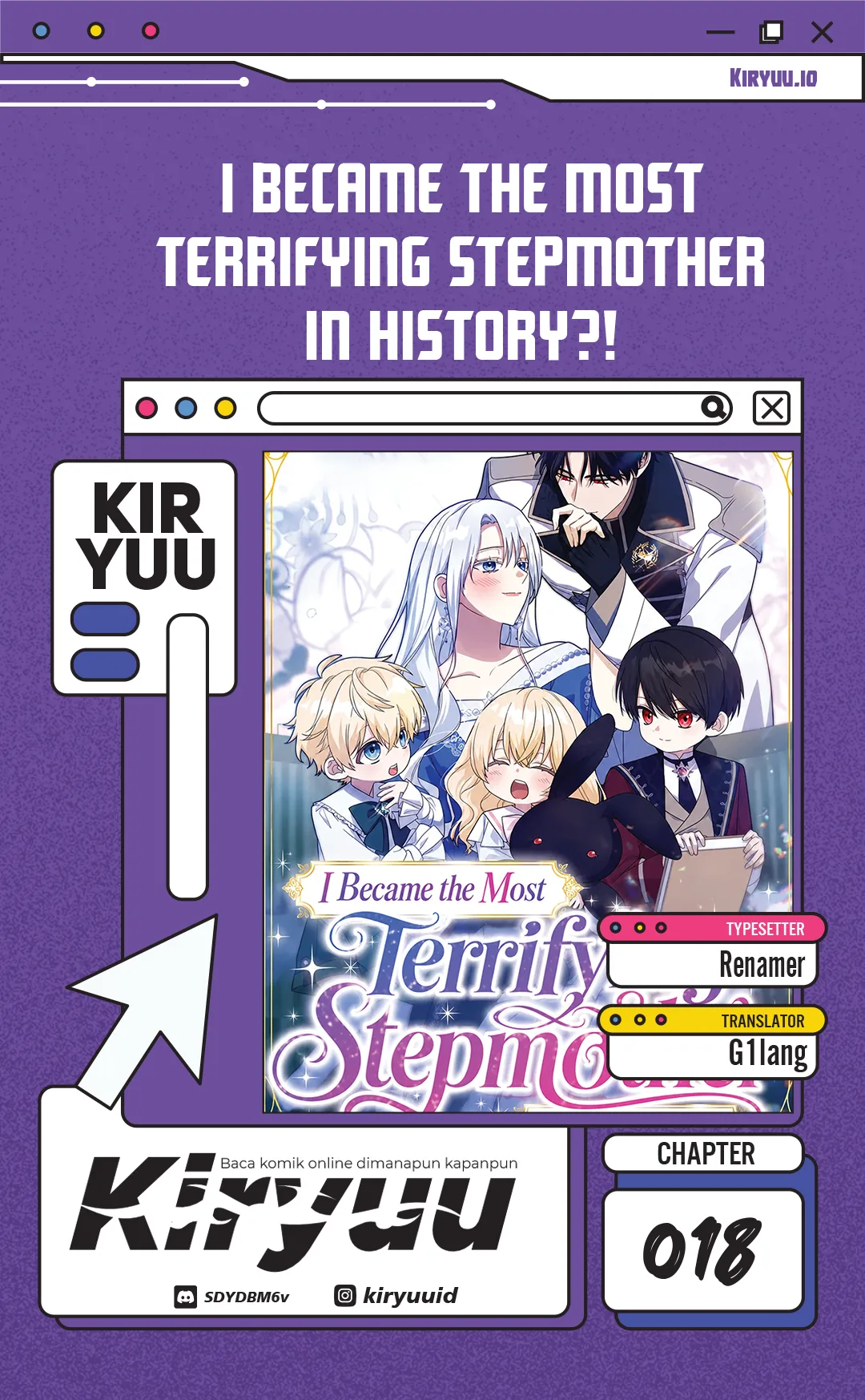 Komik I Became the Most Terrifying Stepmother in History?! Chapter 18 gambar 1