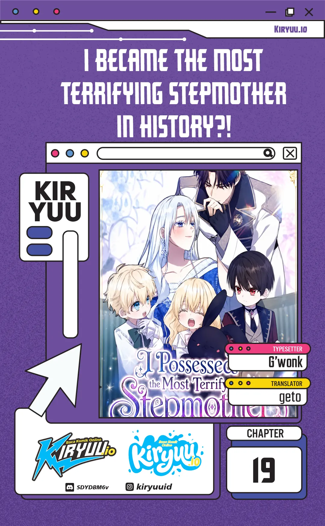 Komik I Became the Most Terrifying Stepmother in History?! Chapter 19 gambar 1