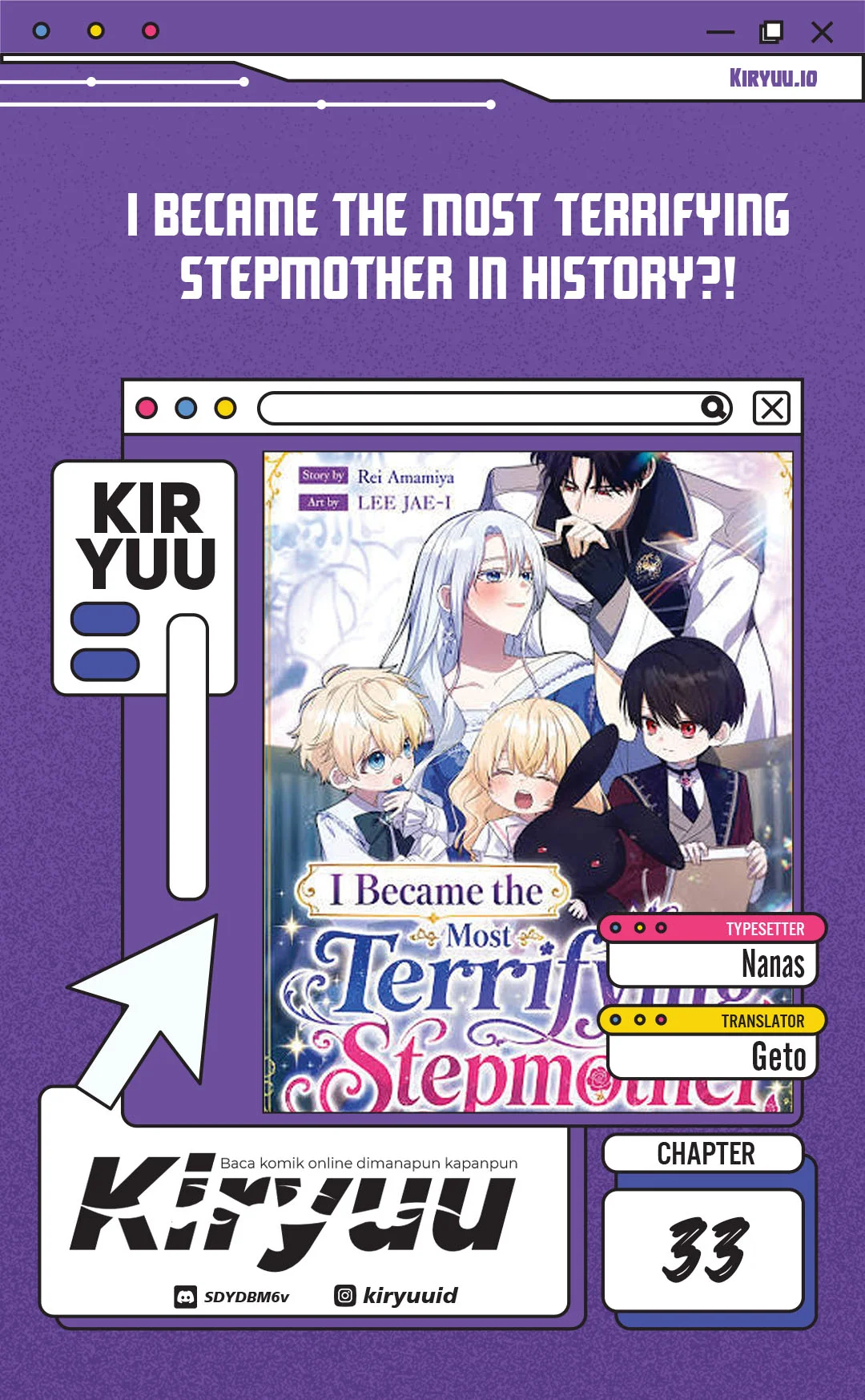 I Became the Most Terrifying Stepmother in History?! Chapter 33 halaman 2