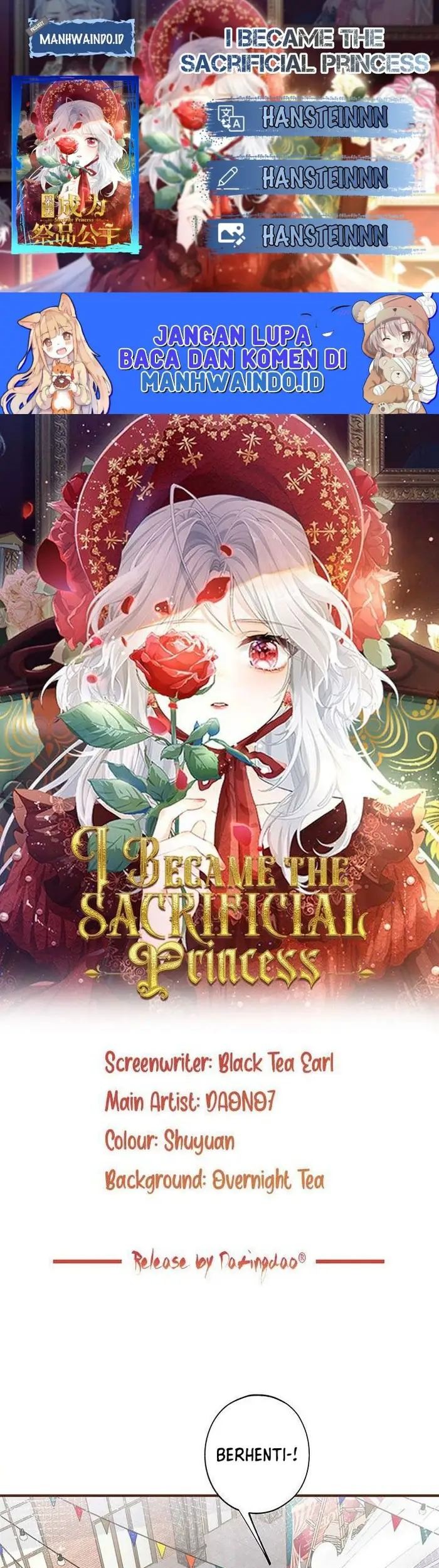 Baca Komik I Became the Sacrificial Princess Chapter 41 Gambar 1