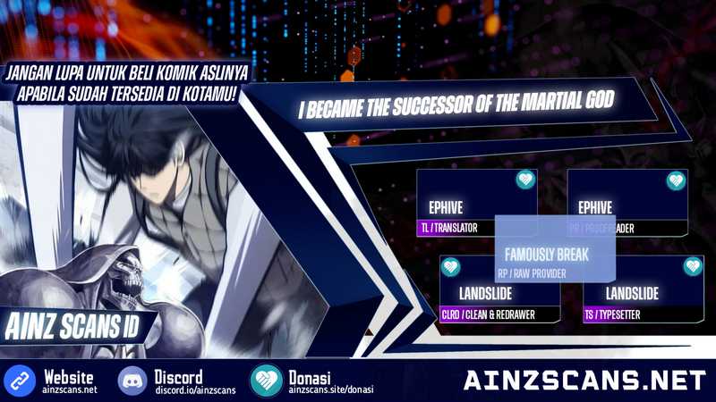 Baca Komik I Became the Successor of the Martial God Chapter 23 Gambar 1