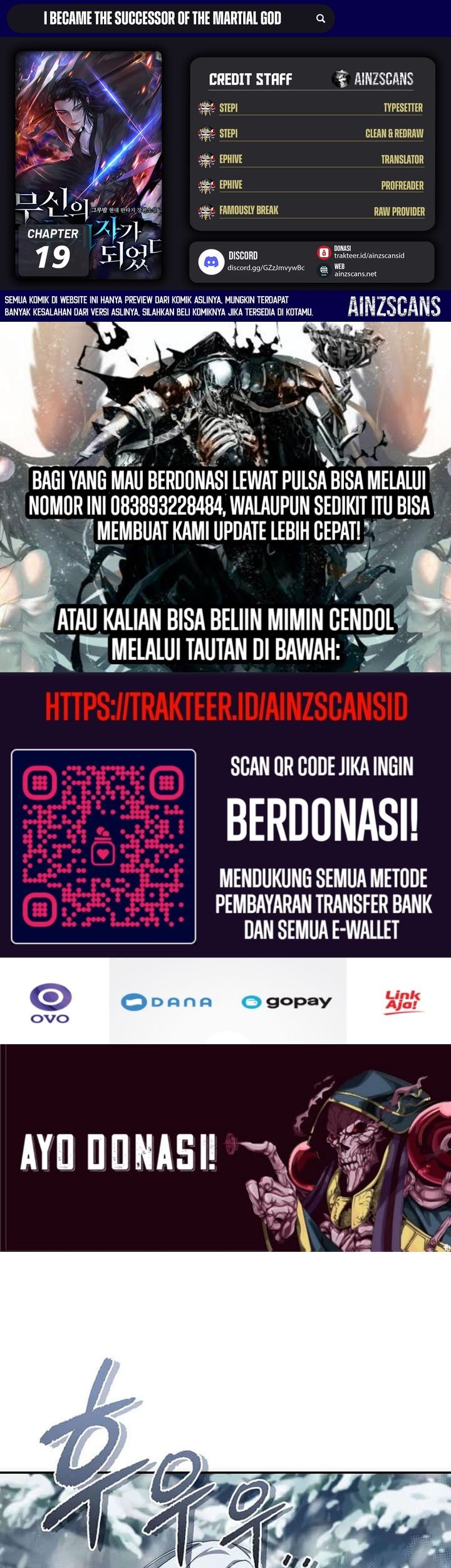 Baca Komik I Became the Successor of the Martial God Chapter 24 Gambar 1