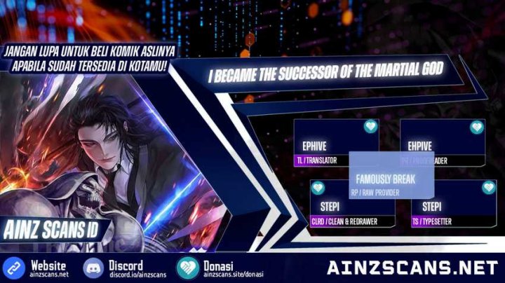 Baca Komik I Became the Successor of the Martial God Chapter 32 Gambar 1