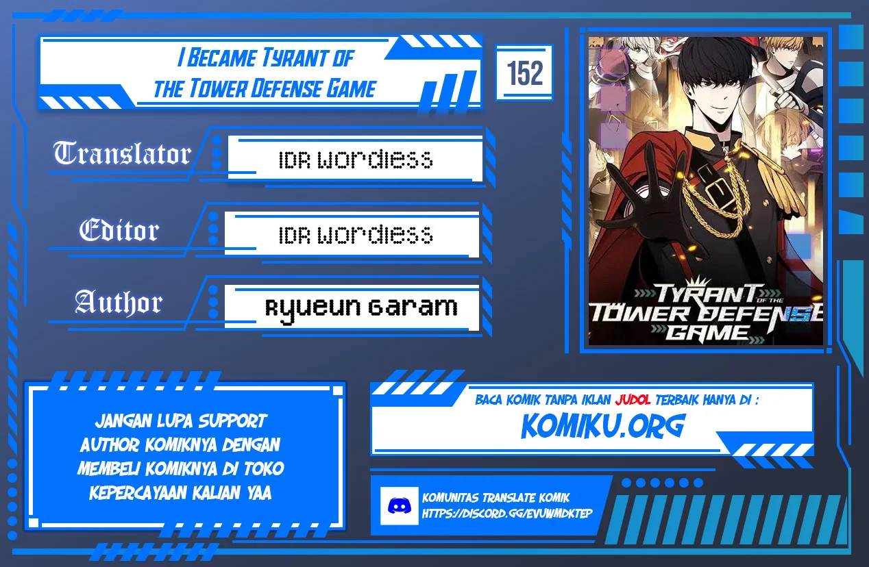 Baca Komik I Became the Tyrant of a Defense Game Chapter 152 Gambar 1