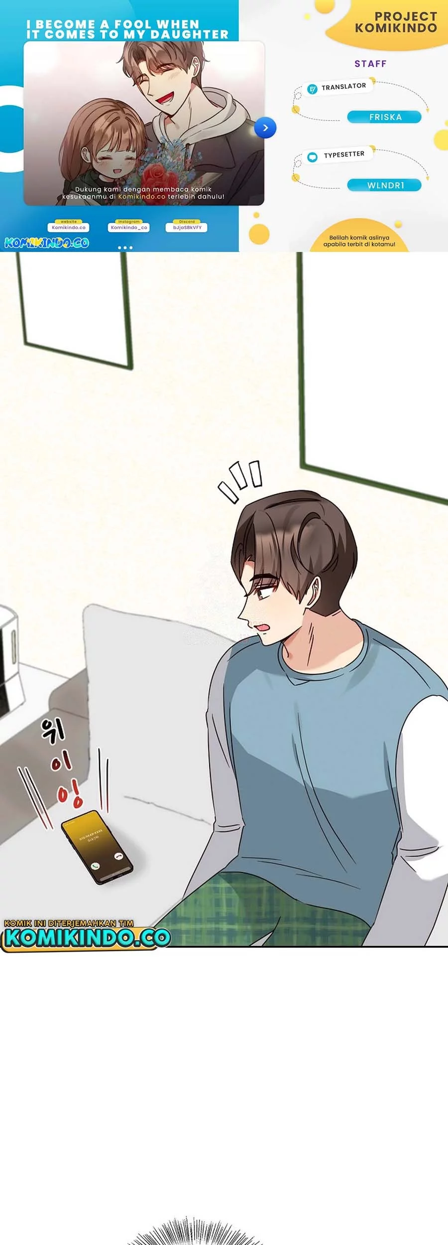 Baca Komik I Become a Fool When It Comes to My Daughter Chapter 160 Gambar 1
