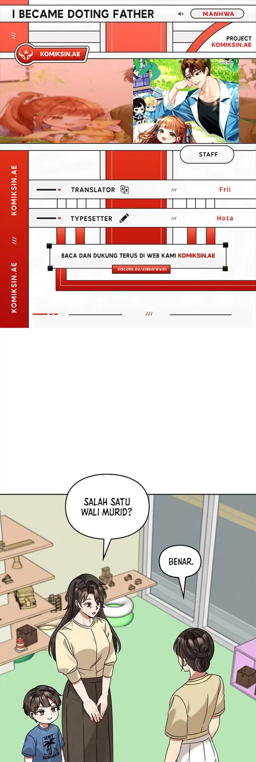 Baca Komik I Become a Fool When It Comes to My Daughter Chapter 204 Gambar 1