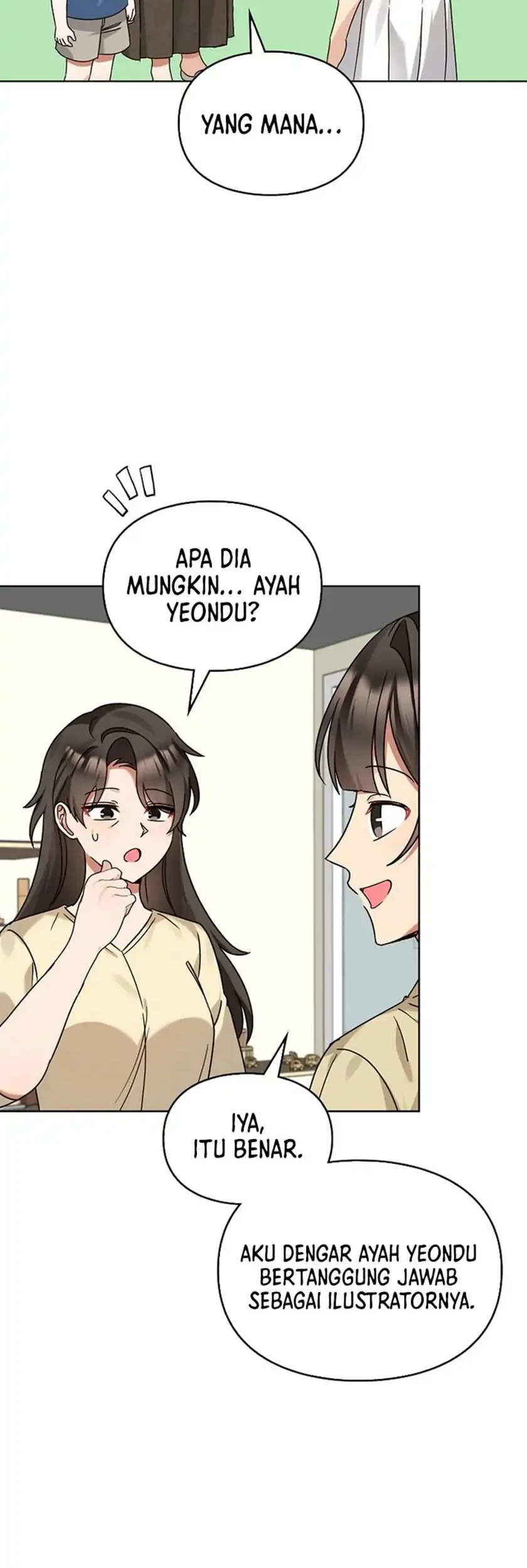 Baca Manhwa I Become a Fool When It Comes to My Daughter Chapter 204 Gambar 2