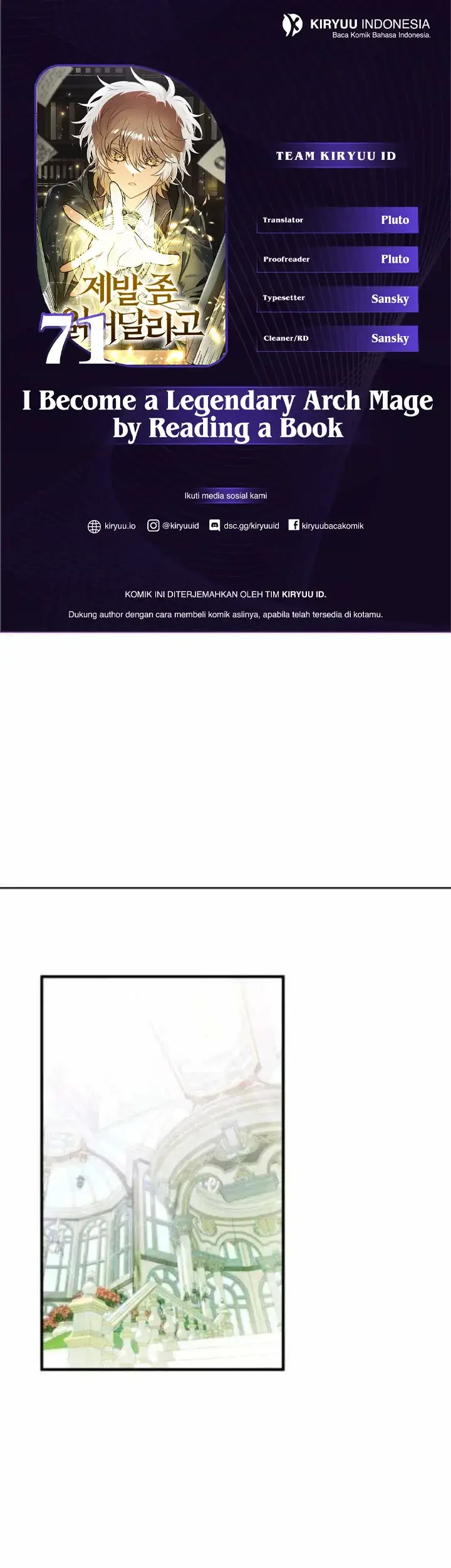 Komik I Become a Legendary ArchMage by Reading a Book Chapter 71 gambar 1