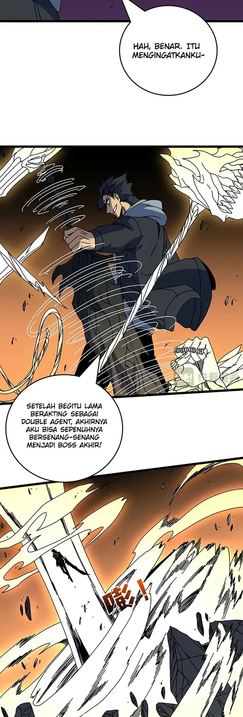 I Become Invincible Black Dragon Boss At The Start Chapter 100 Gambar 33