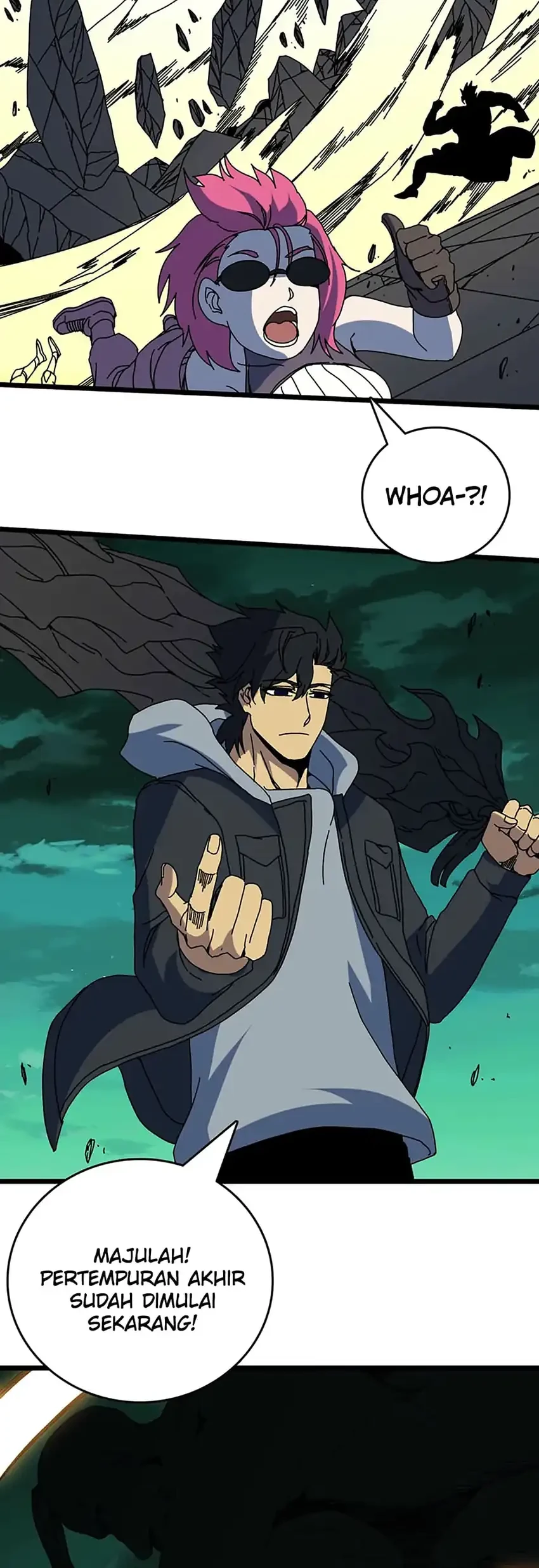 I Become Invincible Black Dragon Boss At The Start Chapter 100 Gambar 34