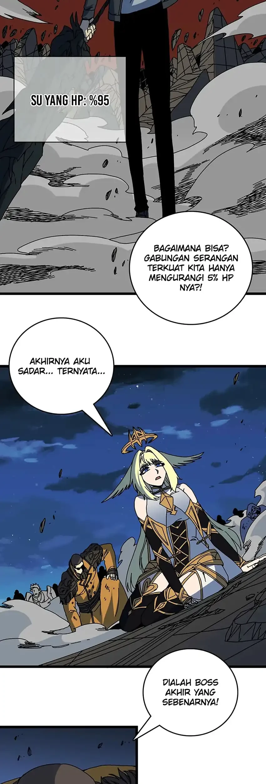 I Become Invincible Black Dragon Boss At The Start Chapter 100 Gambar 41