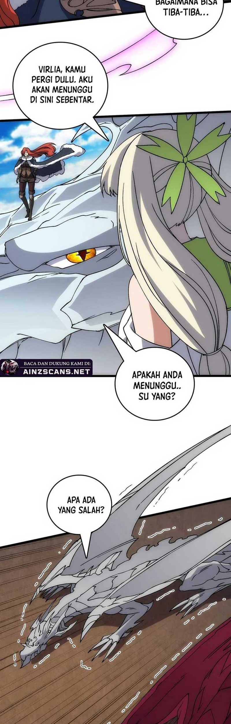 I Become Invincible Black Dragon Boss At The Start Chapter 57 Gambar 3