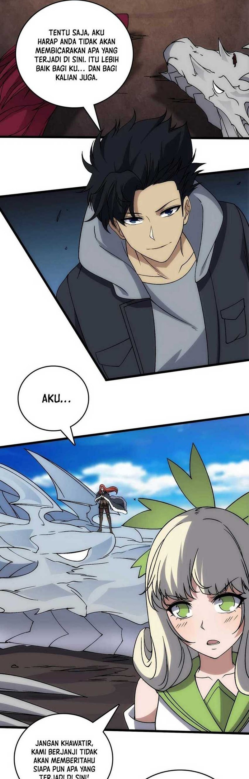 I Become Invincible Black Dragon Boss At The Start Chapter 57 Gambar 8