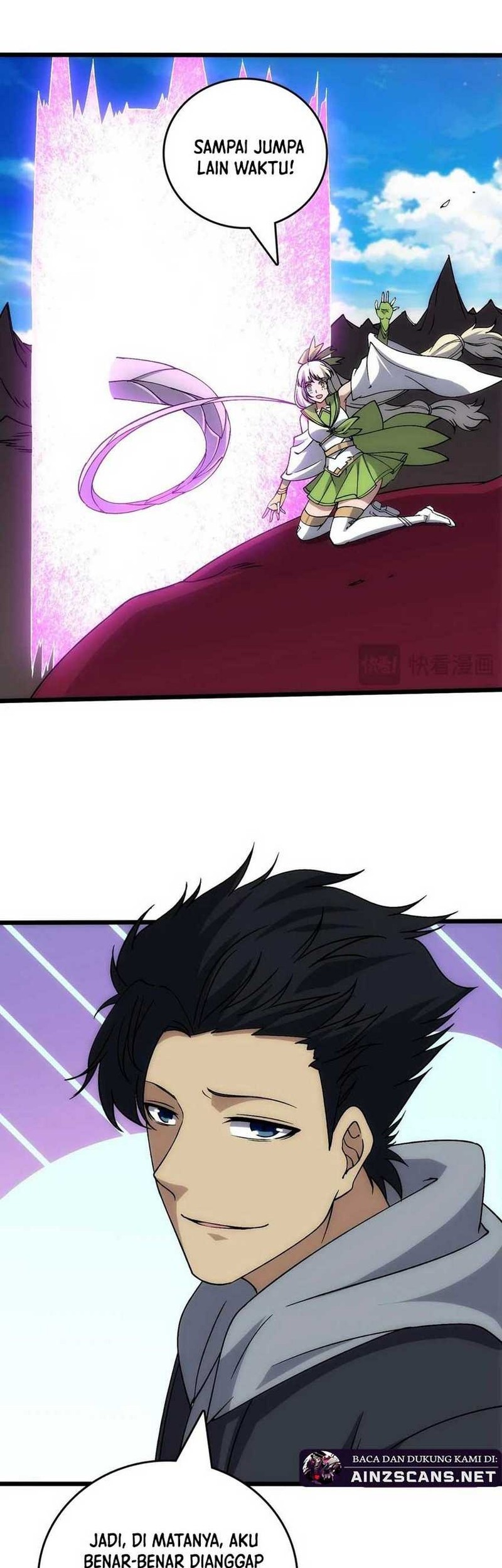 I Become Invincible Black Dragon Boss At The Start Chapter 57 Gambar 10