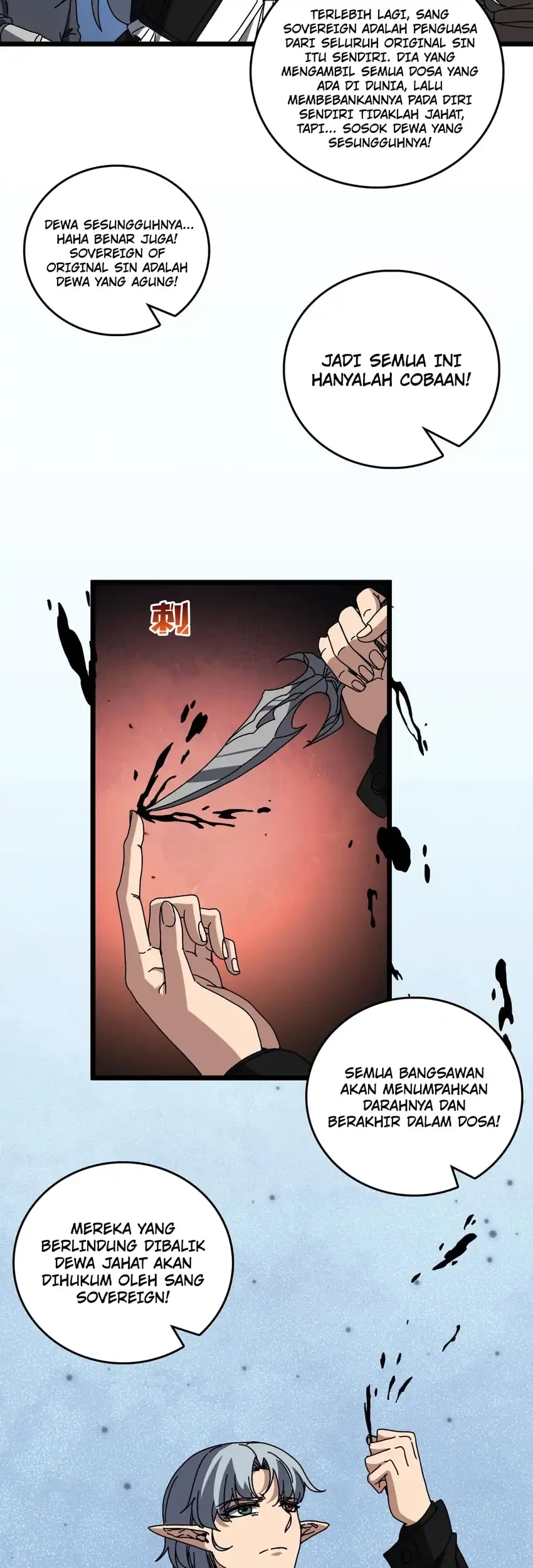 I Become Invincible Black Dragon Boss At The Start Chapter 80 Gambar 14