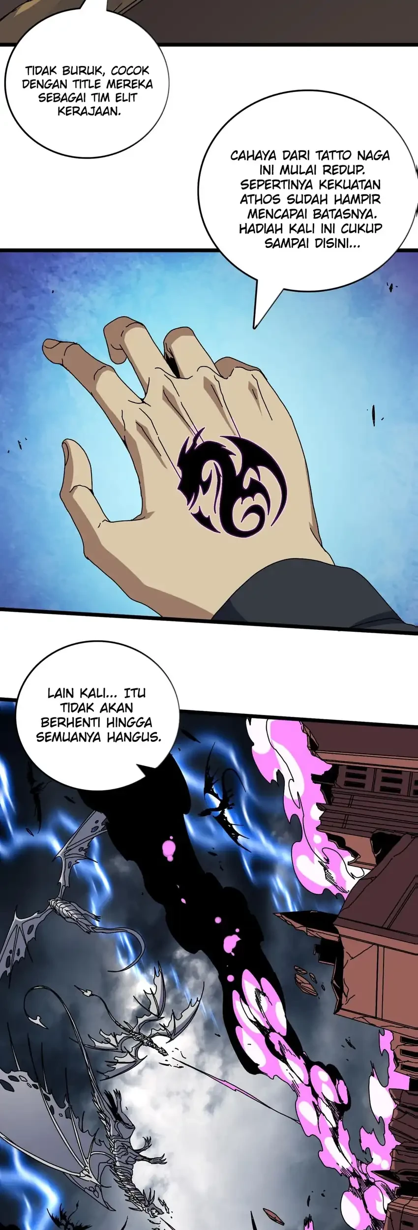 I Become Invincible Black Dragon Boss At The Start Chapter 83 Gambar 10