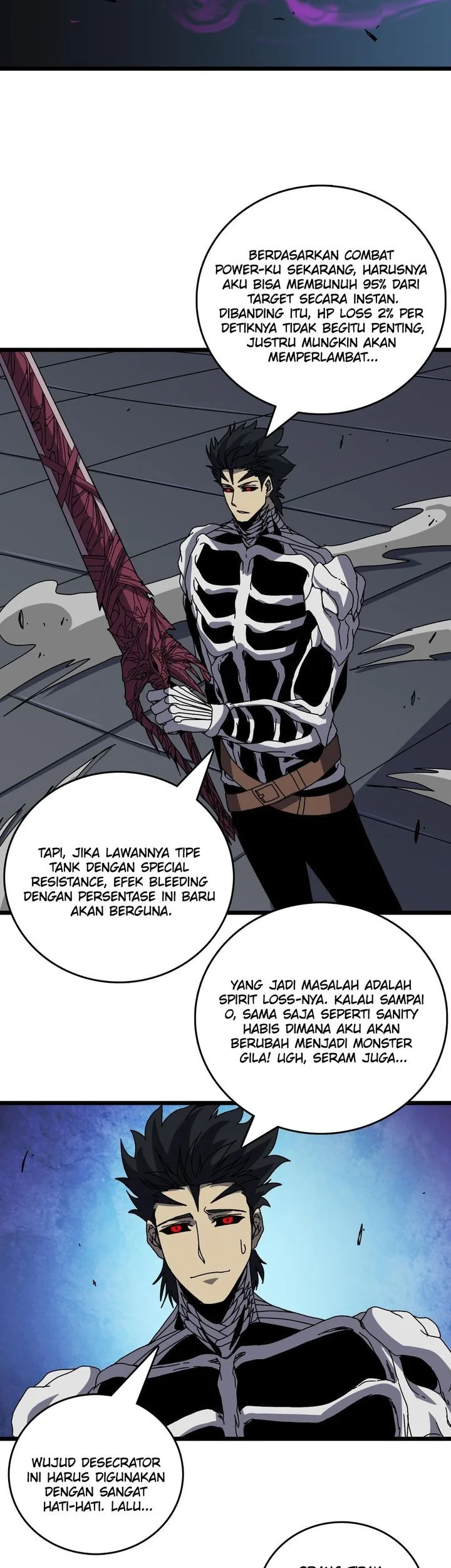 I Become Invincible Black Dragon Boss At The Start Chapter 84 Gambar 24