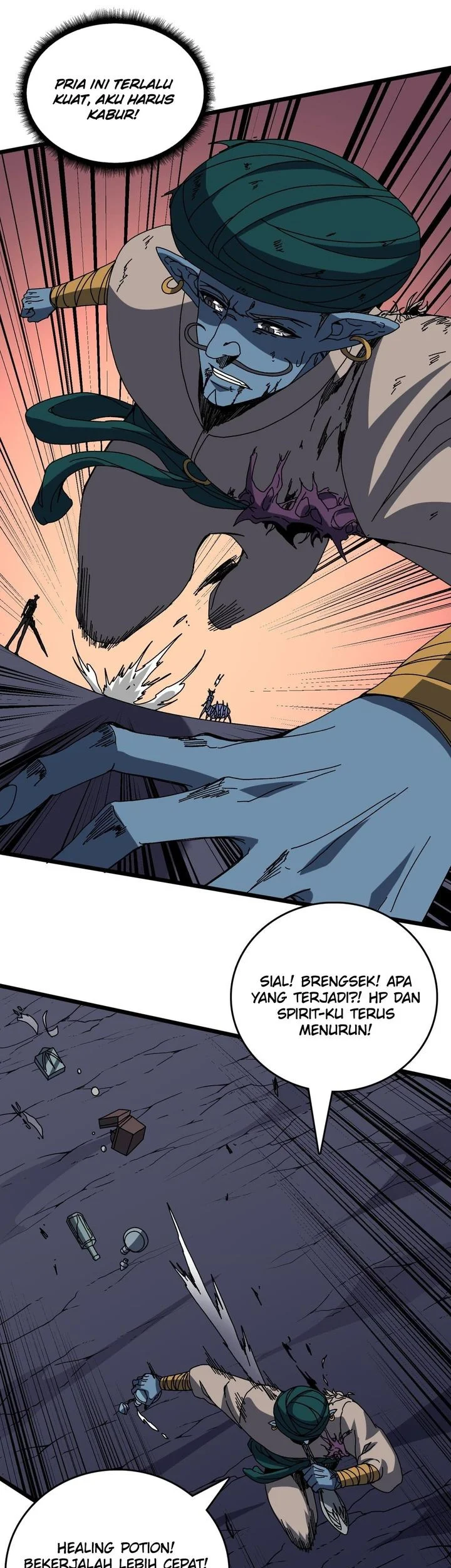 I Become Invincible Black Dragon Boss At The Start Chapter 84 Gambar 30