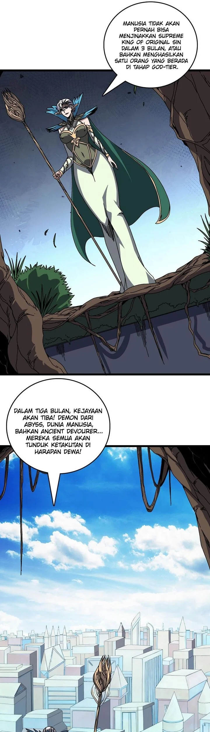 I Become Invincible Black Dragon Boss At The Start Chapter 84 Gambar 7