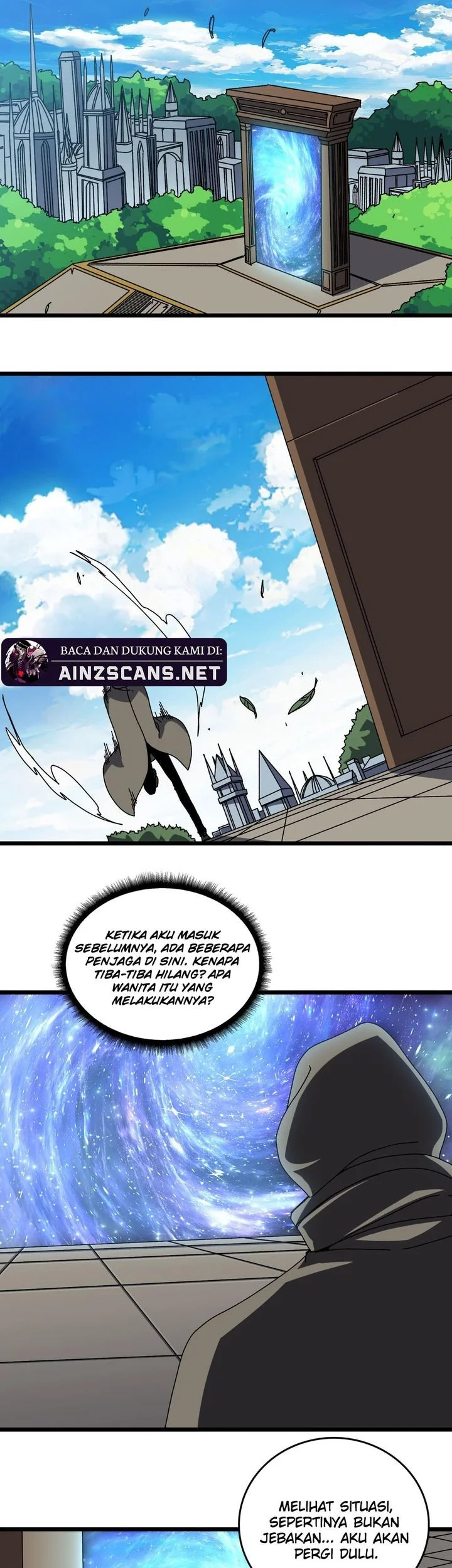 I Become Invincible Black Dragon Boss At The Start Chapter 84 Gambar 9