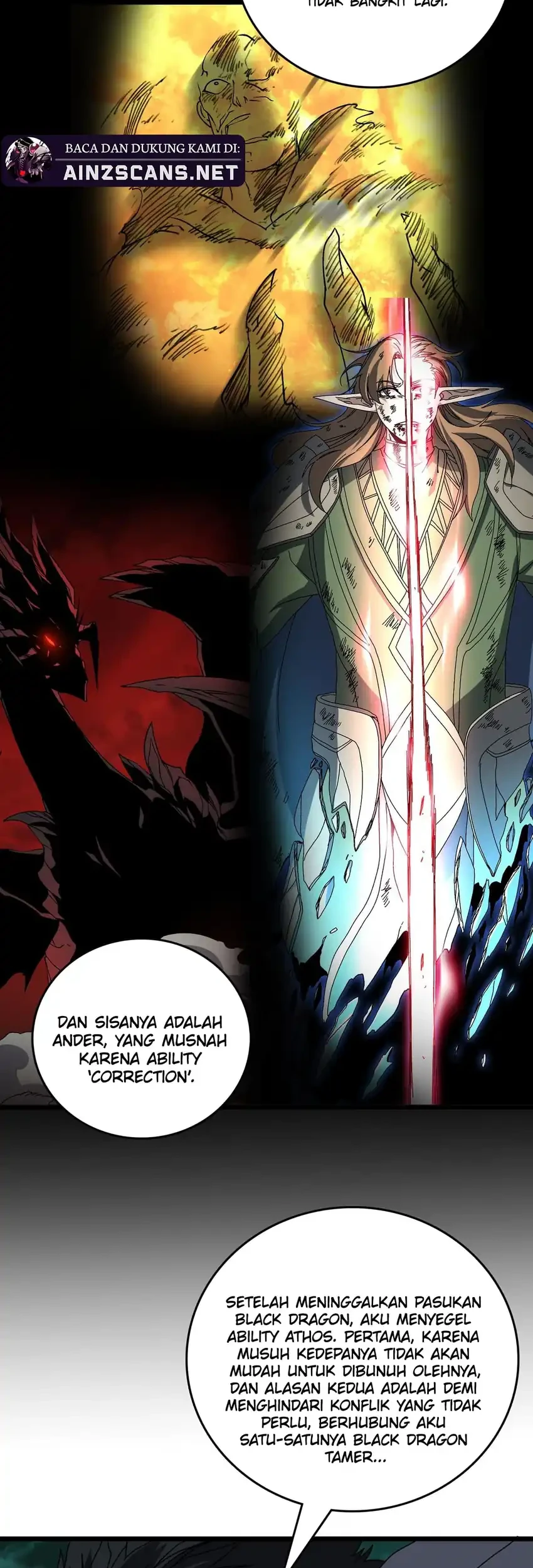 I Become Invincible Black Dragon Boss At The Start Chapter 85 Gambar 3