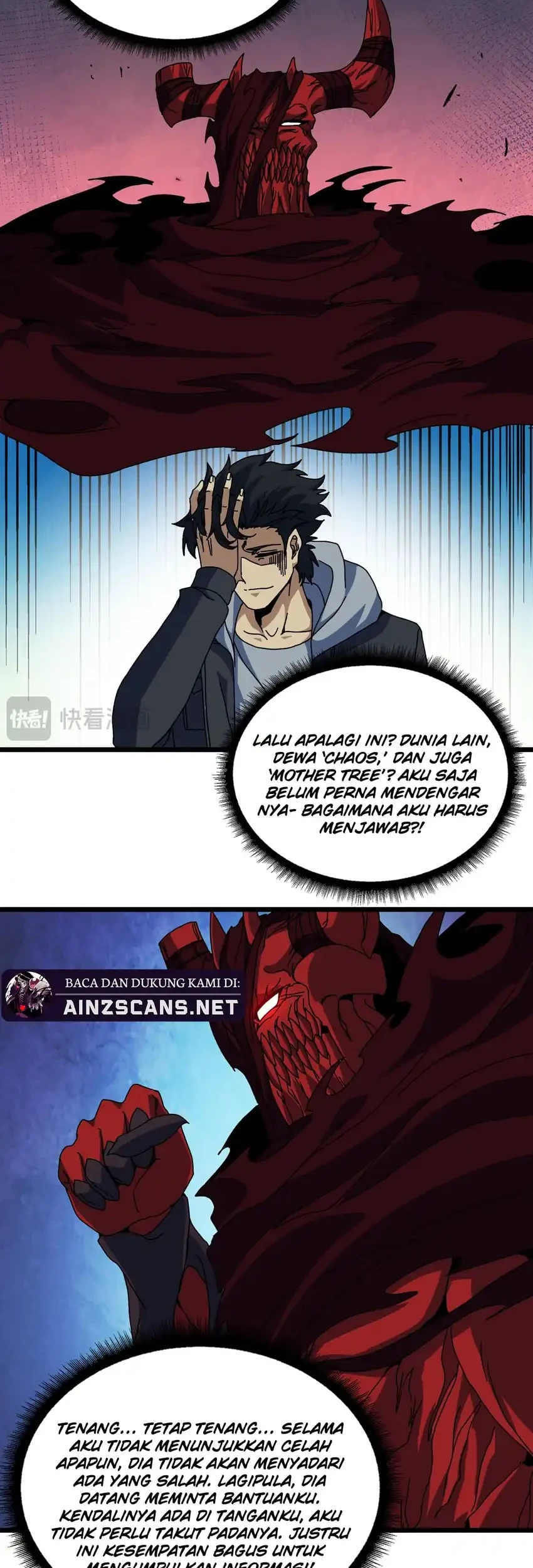 I Become Invincible Black Dragon Boss At The Start Chapter 85 Gambar 27