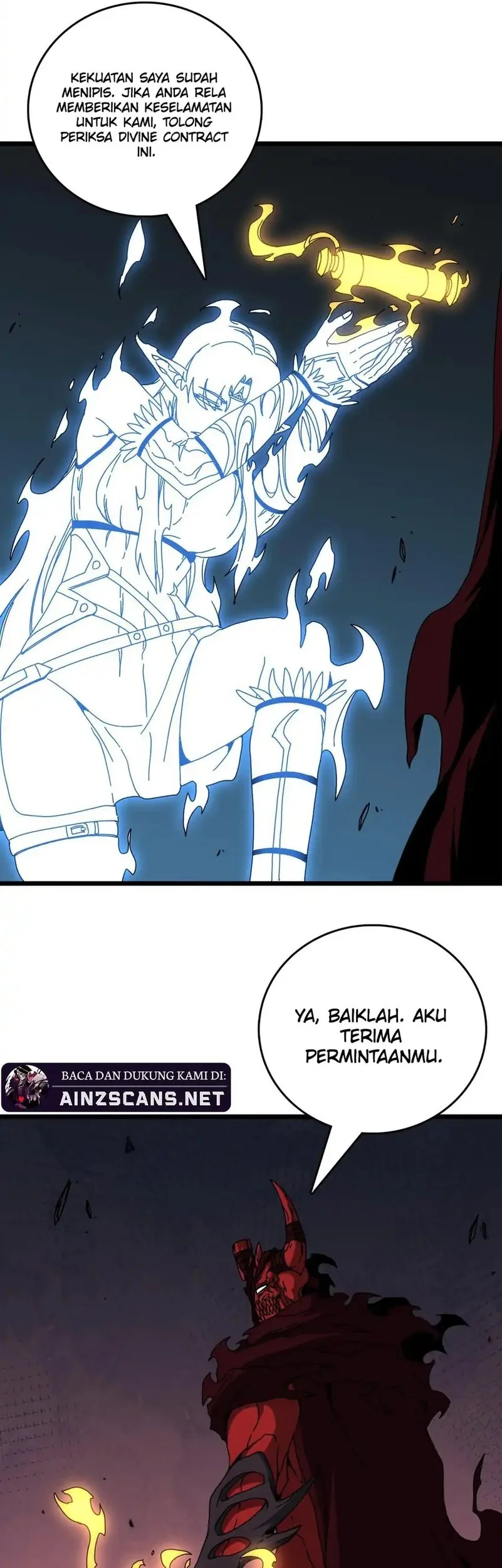 I Become Invincible Black Dragon Boss At The Start Chapter 86 Gambar 12