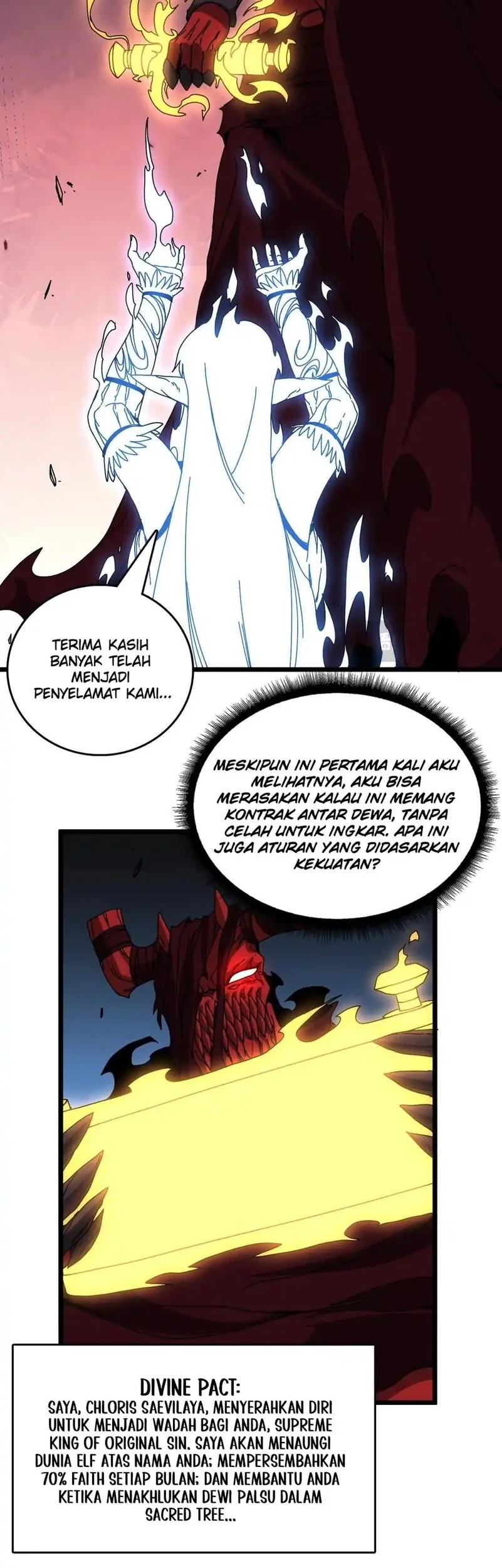 I Become Invincible Black Dragon Boss At The Start Chapter 86 Gambar 13