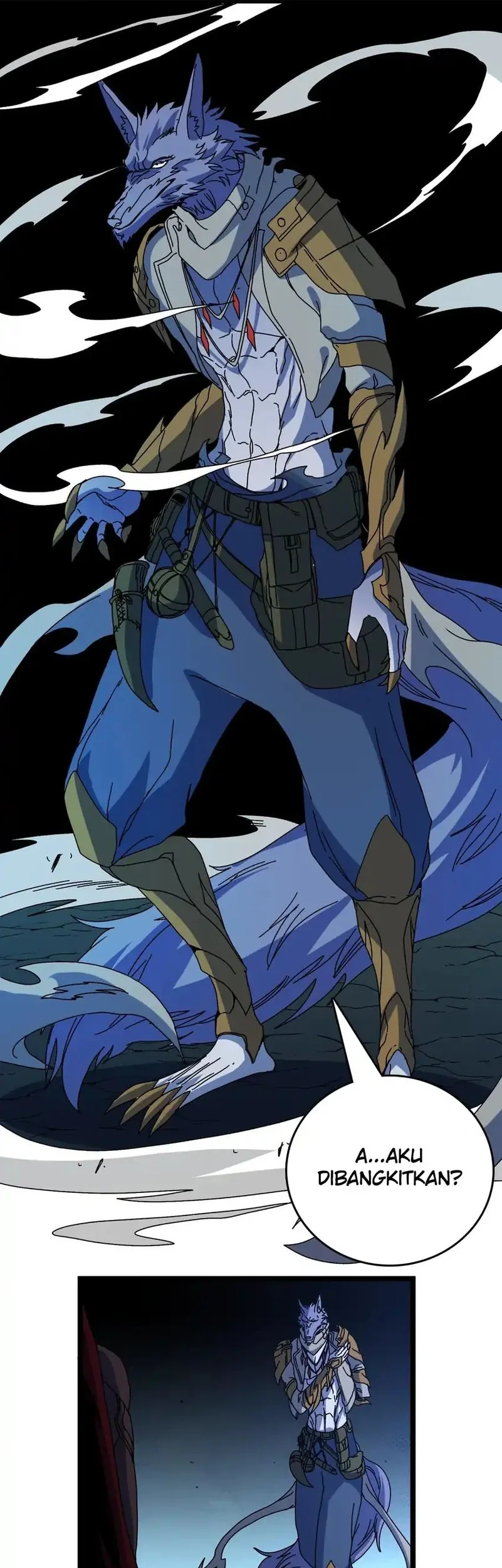 I Become Invincible Black Dragon Boss At The Start Chapter 86 Gambar 24