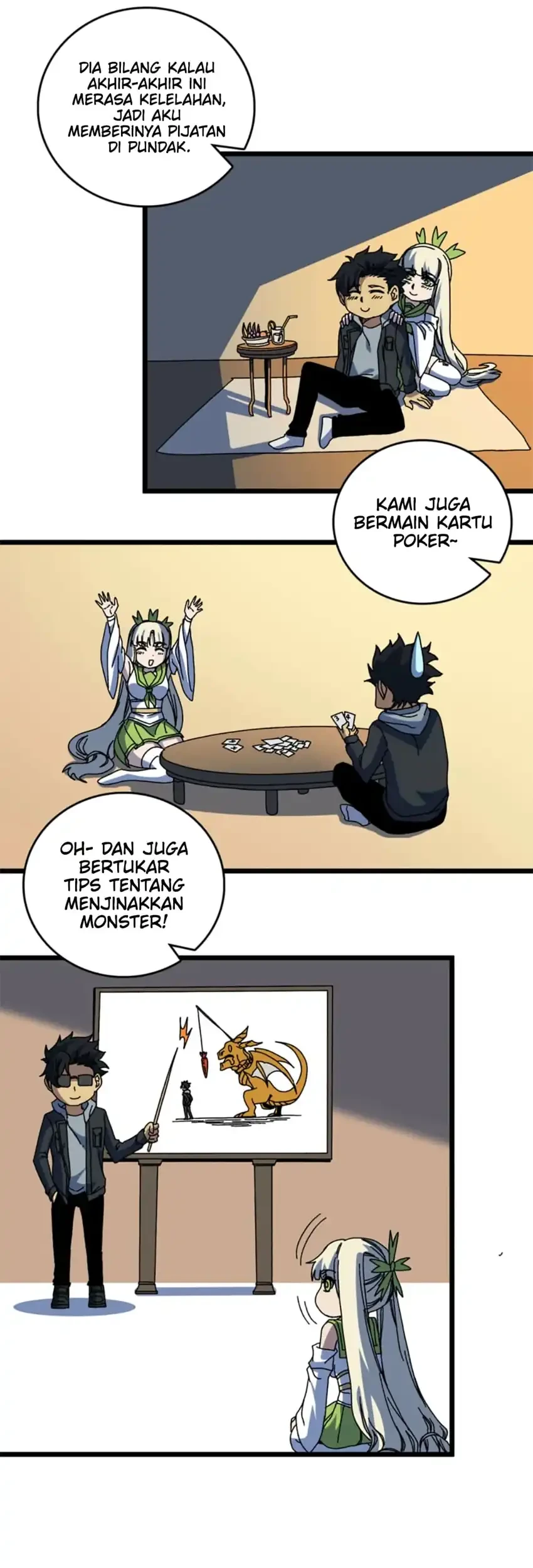 I Become Invincible Black Dragon Boss At The Start Chapter 92 Gambar 9