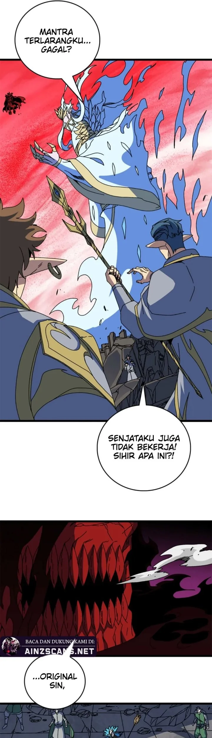 I Become Invincible Black Dragon Boss At The Start Chapter 93 Gambar 24